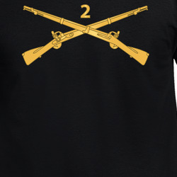 Army - 2nd Infantry Regiment Branch Wo Txt  300 T Shirt 40344219
