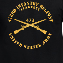 Army - 473rd Infantry Regiment Branch - Flakfeet - US Army X 300 T Shirt 40344261