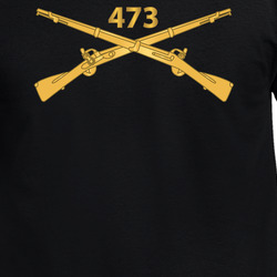 Army - 473rd Infantry Regiment Branch Wo Txt X 300 T Shirt 40344262