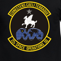 USSF - 22d Space Operations Squadron Wo Txt X 300 T Shirt 40344377