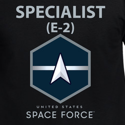 USSF - E2 Specialist - US Space Force X 300 T Shirt 40344379