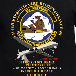 USAF - 414th Expeditionary Reconnaissance Sq - Incirlik Air Base, Turkey T Shirt 40344604