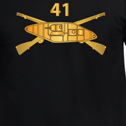 Army - 41st Armored Infantry Battalion (AIB) Branch Wo Txt X 300 T Shirt 40344791