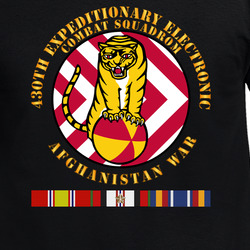 USAAF - 430th EE Combat Squadron -afghan War W AFGHAN SVC T Shirt 40344802