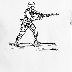 Bayonet Training-modified Thrust - BW X 300 T Shirt 40345746