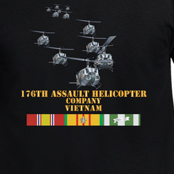 Army - 176th Assault Helicopter Co W SVC X 300 T Shirt 40345881