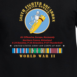 AAC - 508th Fighter Squadron (Fighter Bomber), Campaigns - EUR SVC X 300 T Shirt 40347131