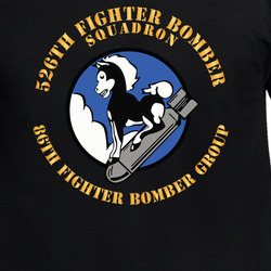 AAC - 526th Fighter Bomber Sqdrn 86th Fighter Bomber Group X 300 T Shirt 40347134
