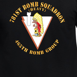 AAC - 781st Bomb Squadron - 465th BG - WWII X 300 T Shirt 40347147