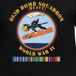 AAC - 863d Bomb Squadron - WWII W EUR SVC T Shirt 40347151