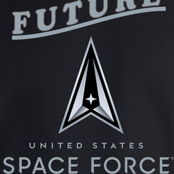Future Space Force Logo Vertical X 300 Crewneck Sweatshirt 40347182