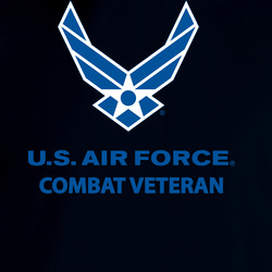 USAF Logo, TM Txt - U S Air Force - Combat Veteran X 300 Hoodie 40347193