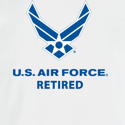 USAF Logo, TM Txt - U S Air Force - Retired X 300 Hoodie 40347201