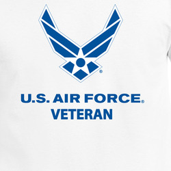 USAF Logo, TM Txt - U S Air Force - Veteran X 300 T Shirt 40347204