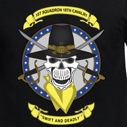 1st Squadron, 18th Cavalry X 300 T Shirt 40347248