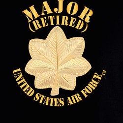 USAF - Major - Retired X 300 Hoodie 40347271