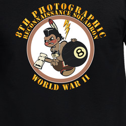 AAC - 8th Photographic Reconnaissance Squadron - WWII T Shirt 40347383