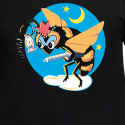 AAC - 418th Night Fighter Squadron - WWII - Blue Wo Txt X 300 T Shirt 40347400