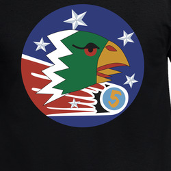 SSI - AAF - 5th AF - 345th BG - 498th Bomb Squadron Wo Txt X 300 T Shirt 40347414