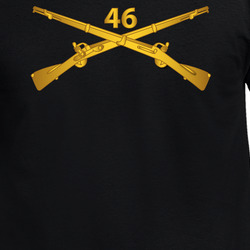 Army - 46th Infantry Regt  - Infantry Br T Shirt 40347568