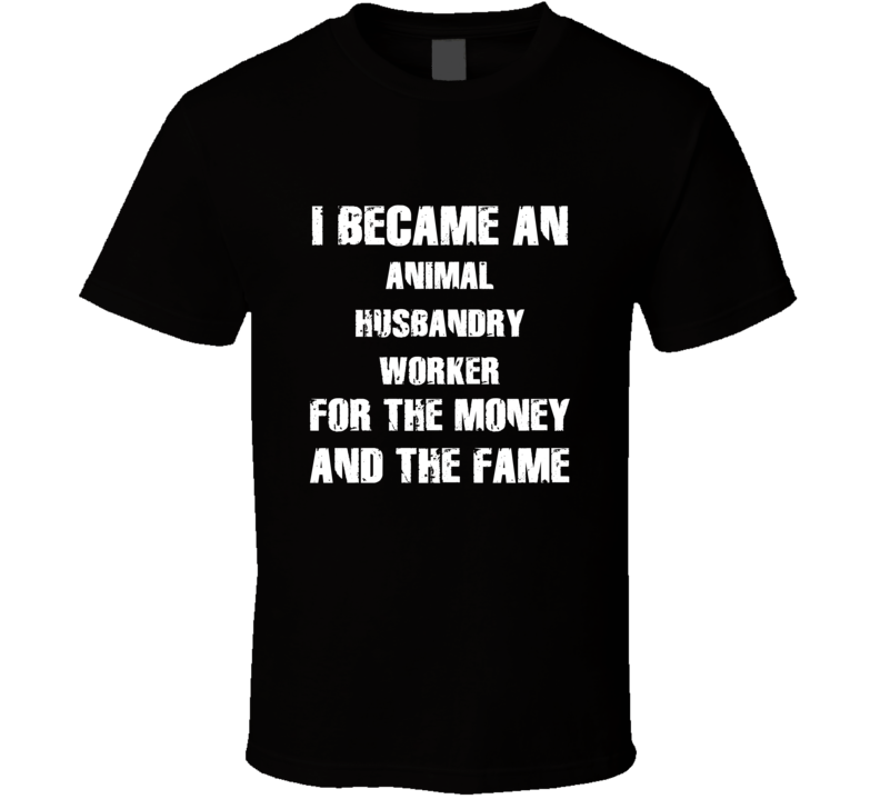 I Became An Animal Husbandry Worker  For The Fame And The Money Funny 