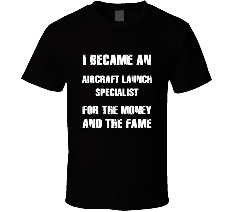 I Became An Aircraft Launch Specialist  For The Fame And The Money Fun