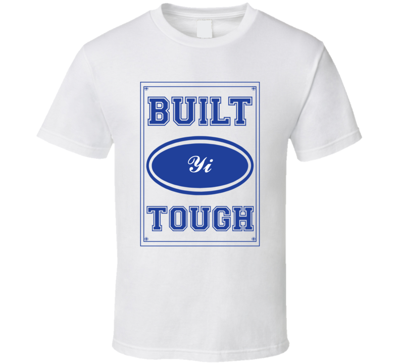 Built Yi Tough Strong Car Lover Last Name Family Reunion T Shirt Built Yi Tough Strong Car Lover Last Name Family Reunion T Shirt