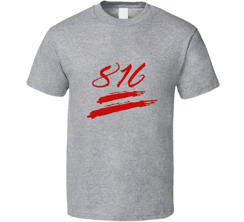 816 Missouri Area Code Trendy Emoji T Shirt