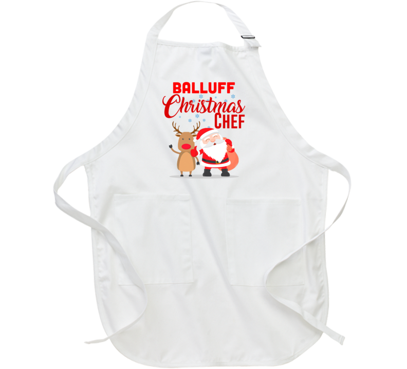 Balluff Christmas Chef Last Name Group Family Cooking Team Apron Balluff Christmas Chef Last Name Group Family Cooking Team Apron