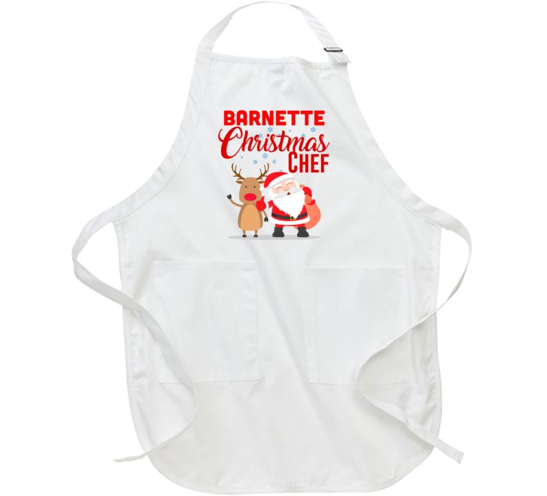 Barnette Christmas Chef Last Name Group Family Cooking Team Apron Barnette Christmas Chef Last Name Group Family Cooking Team Apron