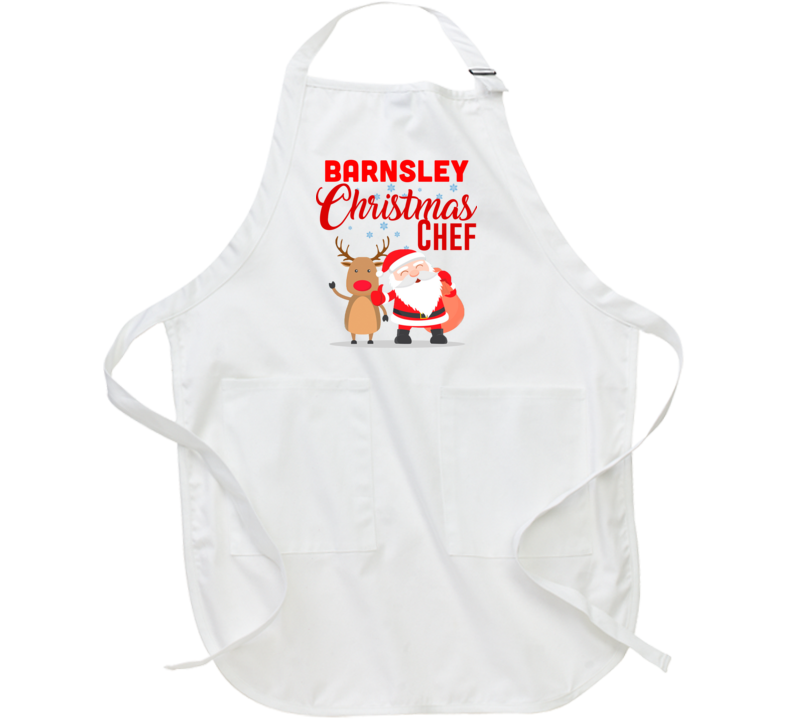 Barnsley Christmas Chef Last Name Group Family Cooking Team Apron Barnsley Christmas Chef Last Name Group Family Cooking Team Apron