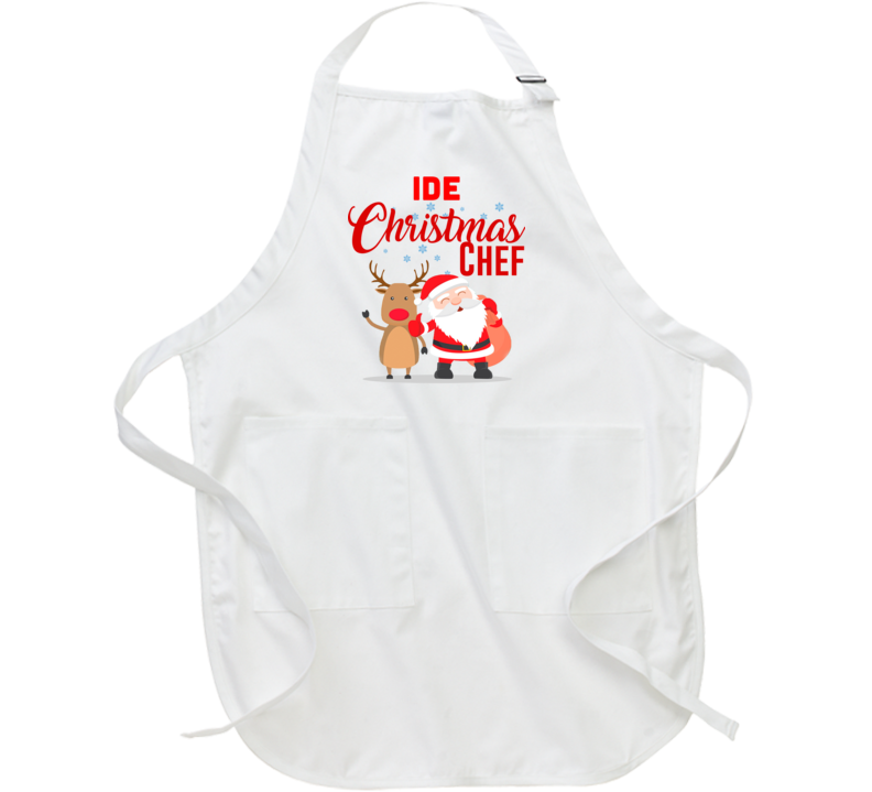 Ide Christmas Chef Last Name Group Family Cooking Team Apron Ide Christmas Chef Last Name Group Family Cooking Team Apron