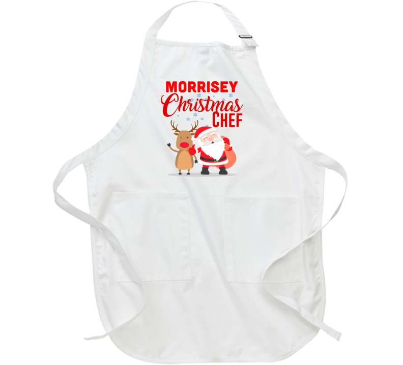 Morrisey Christmas Chef Last Name Group Family Cooking Team Apron Morrisey Christmas Chef Last Name Group Family Cooking Team Apron