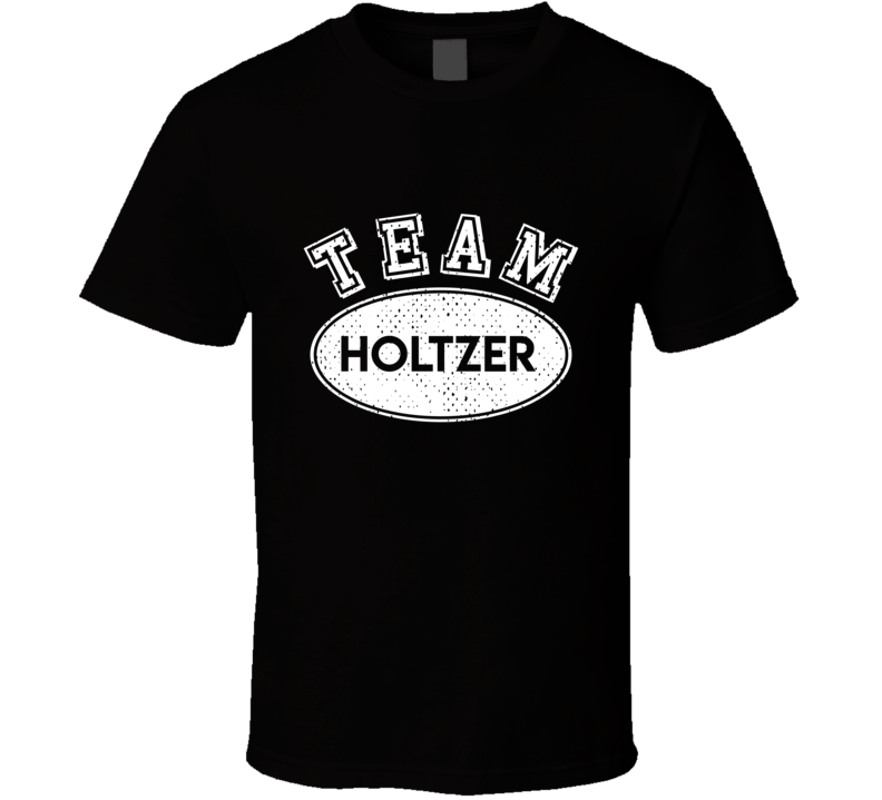 Team Holtzer Last Name Family Reunion Group T Shirt