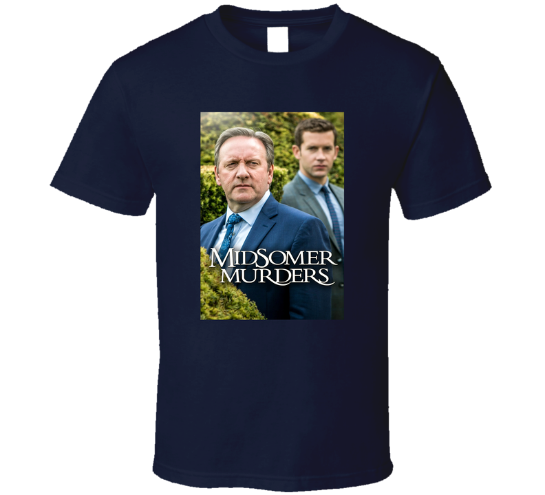 Midsomer Murders Tv Show Tee Detective Television Series T Shirt Midsomer Murders Tv Show Tee Detective Television Series T Shirt