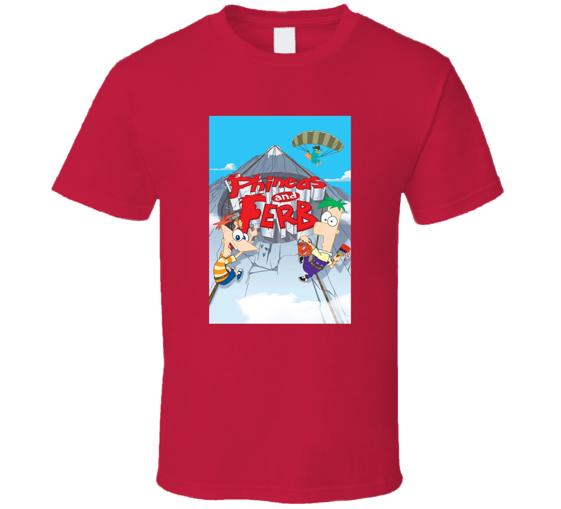 Phineas And Ferb Tv Show Tee Cool Animated Television Series T Shirt Phineas And Ferb Tv Show Tee Cool Animated Television Series T Shirt