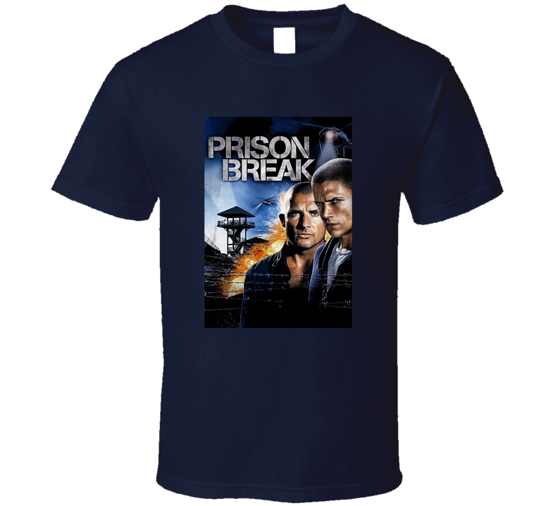 Prison Break Tv Show Tee Cool Television Series Fan T Shist T Shirt Prison Break Tv Show Tee Cool Television Series Fan T Shist T Shirt