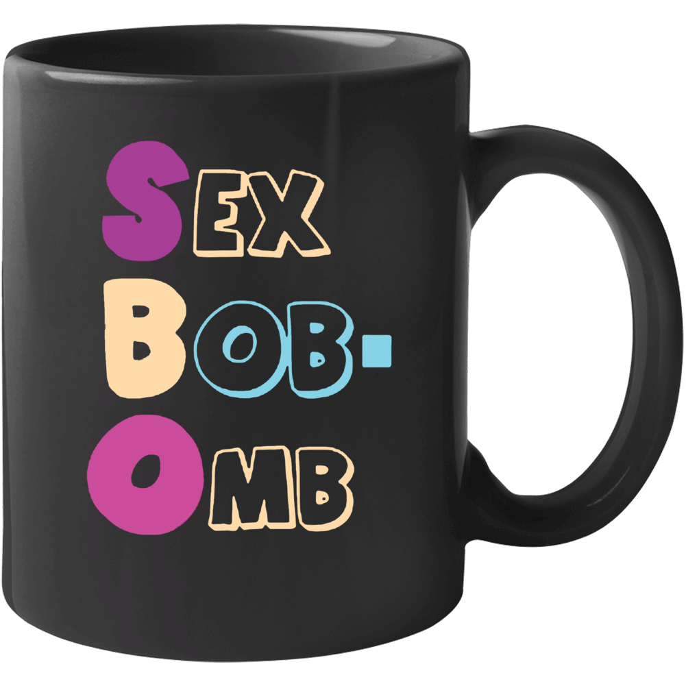 Sex Bob Omb Funny Scott Pilgrim Vs The World Popular Movie Mug Sex Bob Omb Funny Scott Pilgrim Vs The World Popular Movie Mug