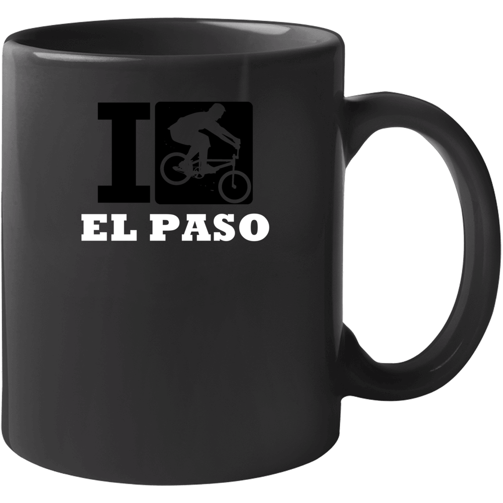 I Cycle El Paso Biking Cycling Mug