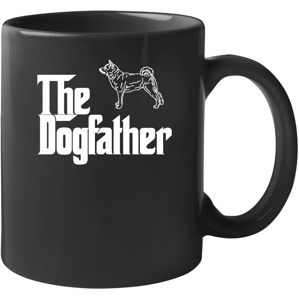 Shiba Inu Custom Dog Breed The Dogfather Black Mug