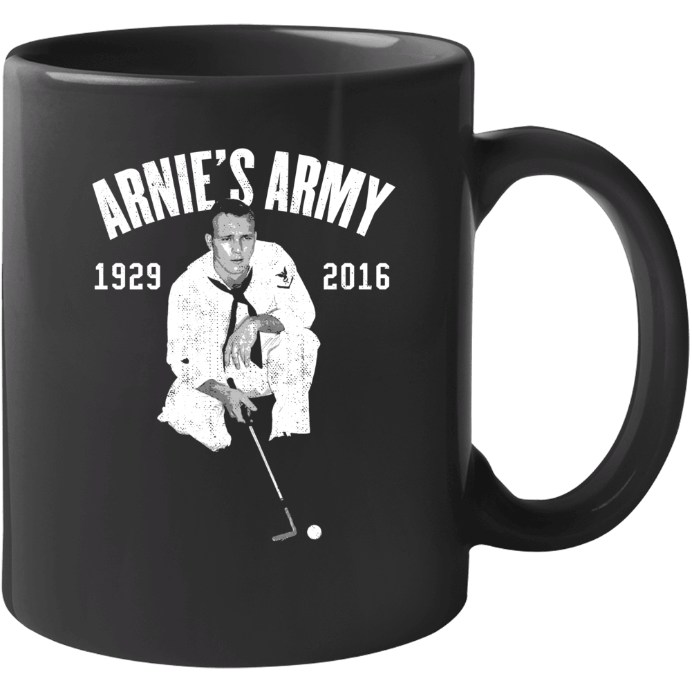 Arnold Palmer Arnie's Army Golfing Legend Memorial Retro Fan Mug Arnold Palmer Arnie's Army Golfing Legend Memorial Retro Fan Mug