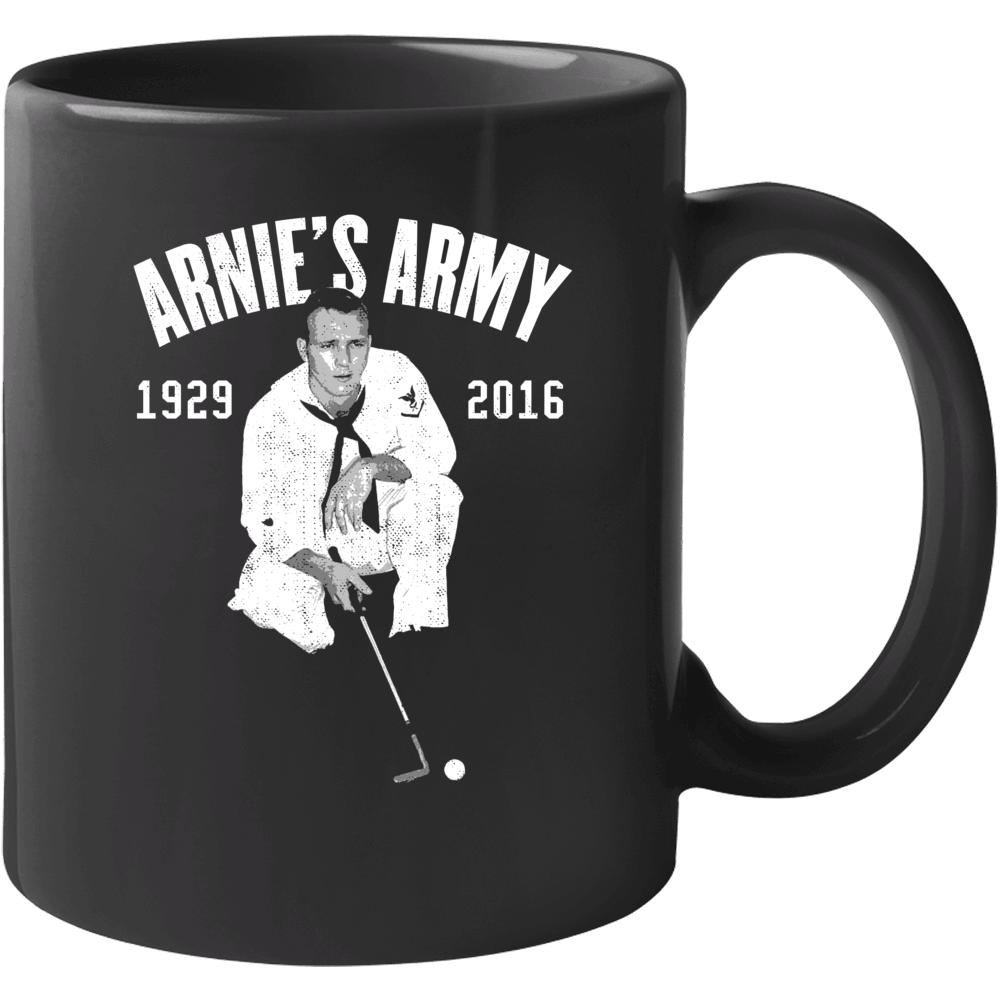 Arnold Palmer Arnie's Army Golfing Legend Memorial Retro Fan Mug