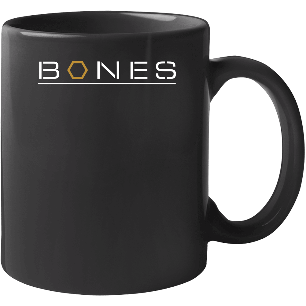 Bones Tv Show Title Poster Fan Mug Bones Tv Show Title Poster Fan Mug