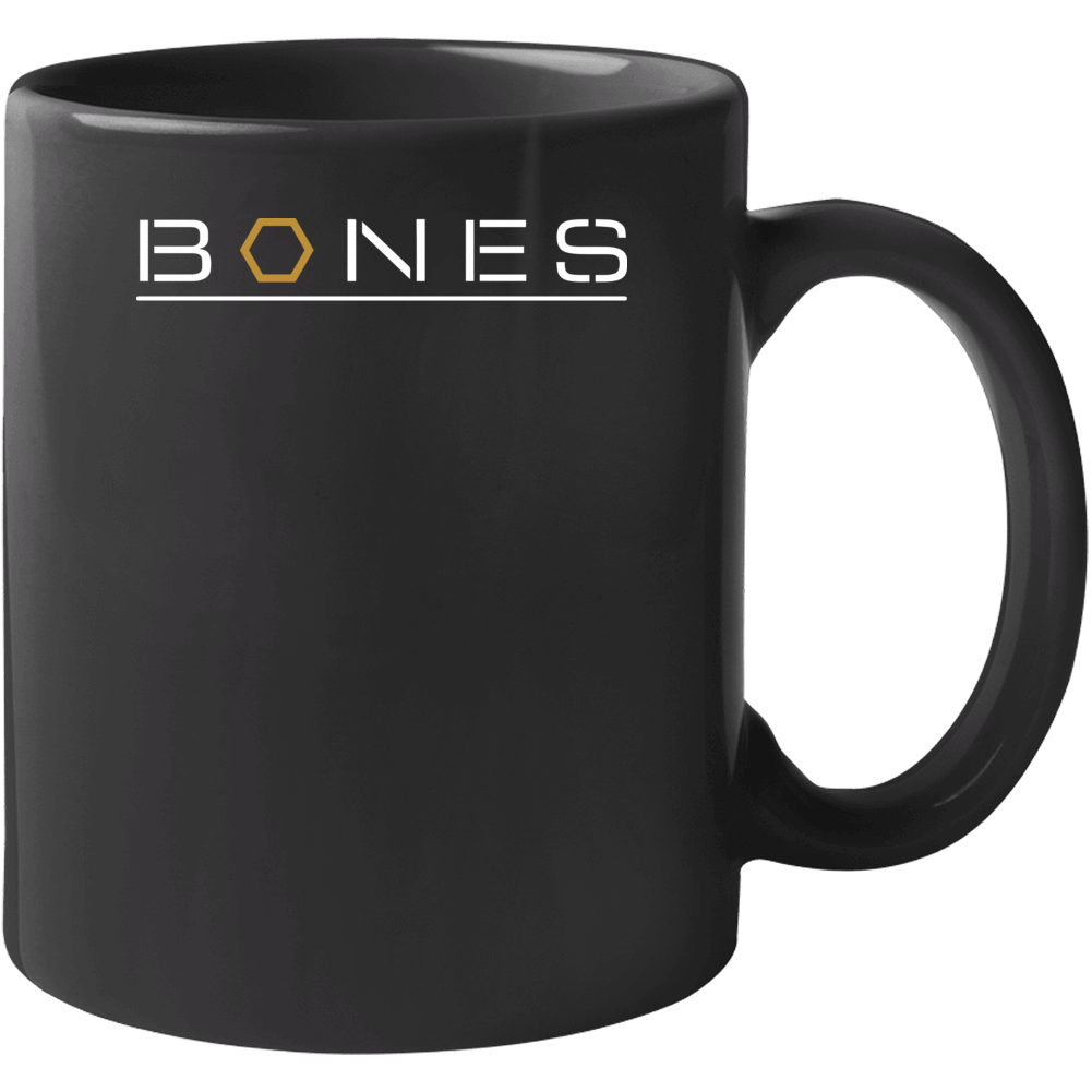 Bones Tv Show Title Poster Fan Mug