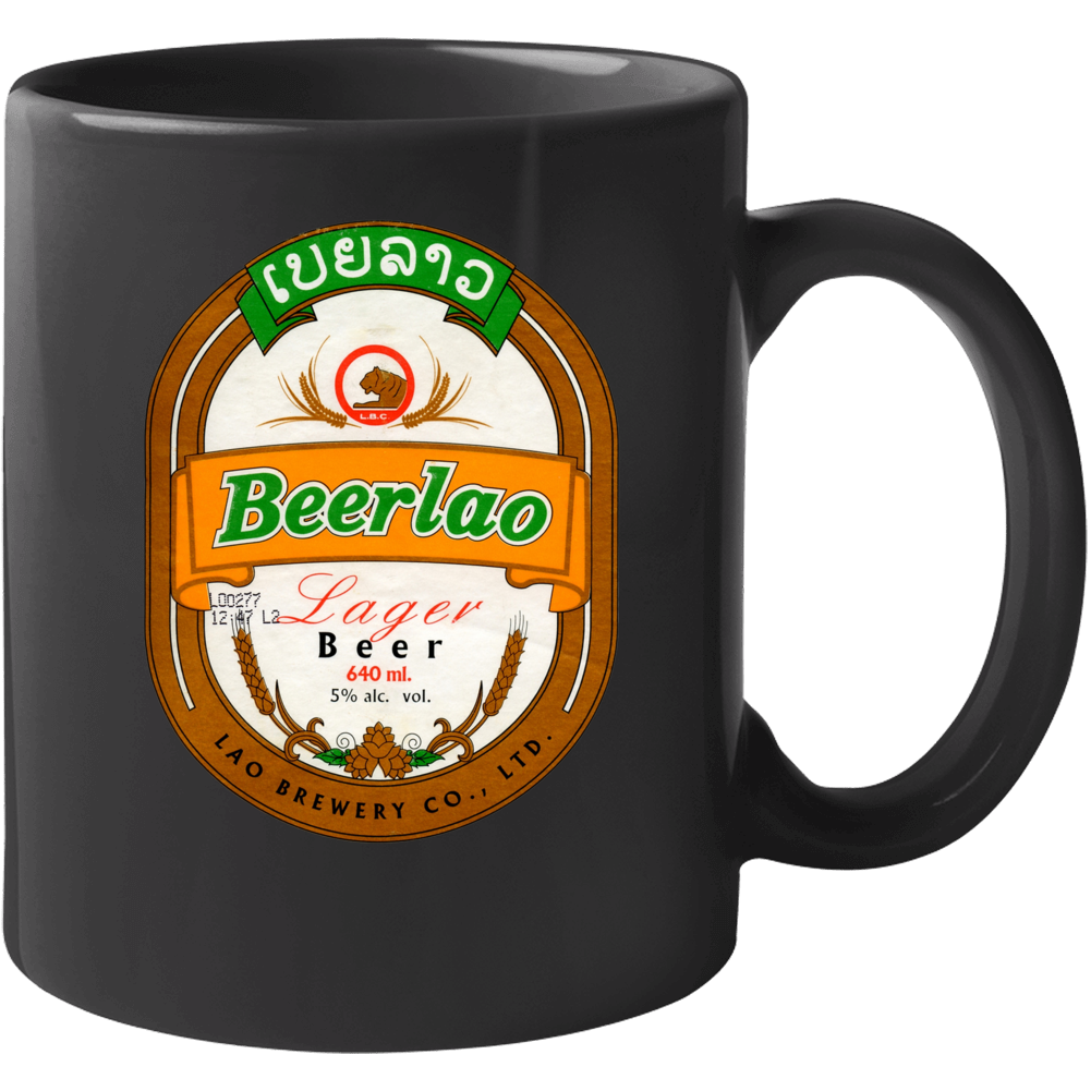 Beerlao Beer Southeast Asia Laos Fan Mug Beerlao Beer Southeast Asia Laos Fan Mug
