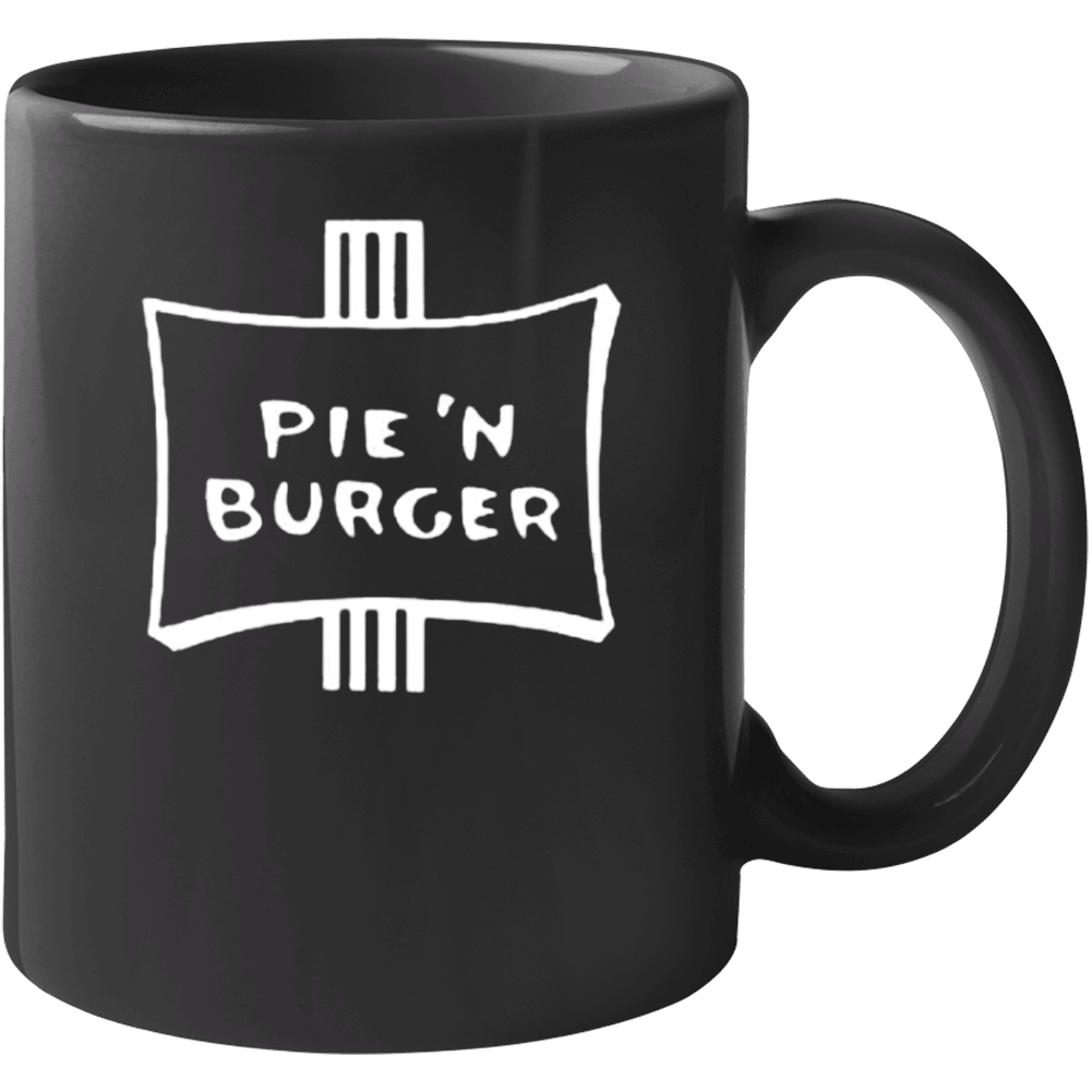 Pie N Burger Food Fan Mug Pie N Burger Food Fan Mug