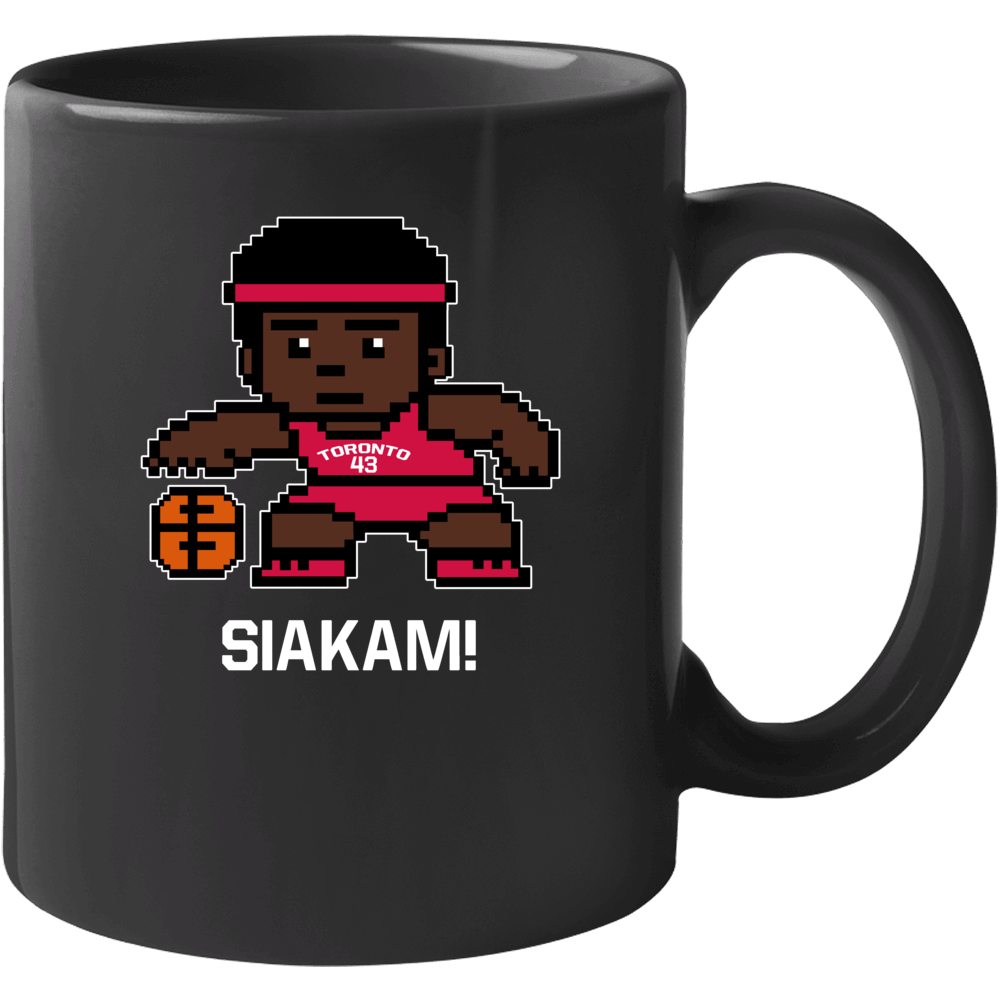Pascal Siakam Tecmo Player Toronto Basketball Fan Mug Pascal Siakam Tecmo Player Toronto Basketball Fan Mug