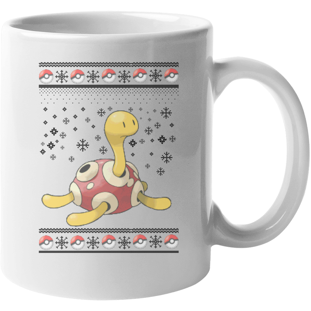 Shuckle Pokemon Ugly Christmas Sweater Mug Shuckle Pokemon Ugly Christmas Sweater Mug