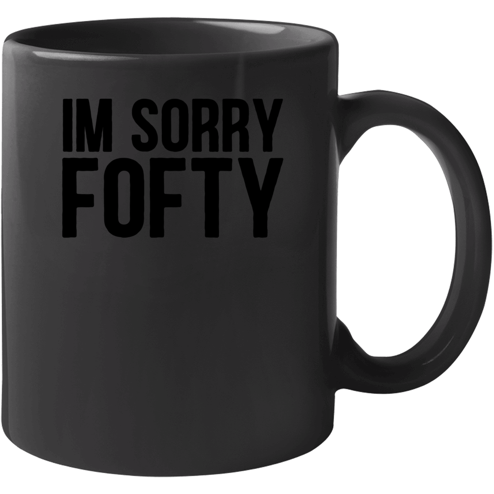 Rapper Agent I'm Sorry Fofty Funny Music Raglan Mug Rapper Agent I'm Sorry Fofty Funny Music Raglan Mug