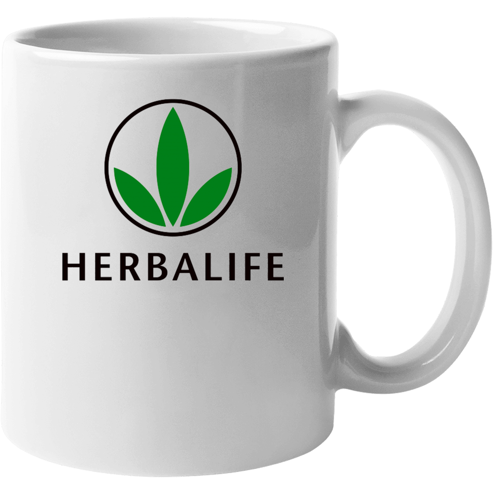Herbalife Logo Cannabis Weed Mug